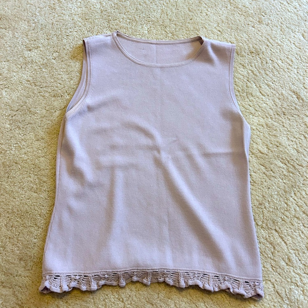 Tank top sweater